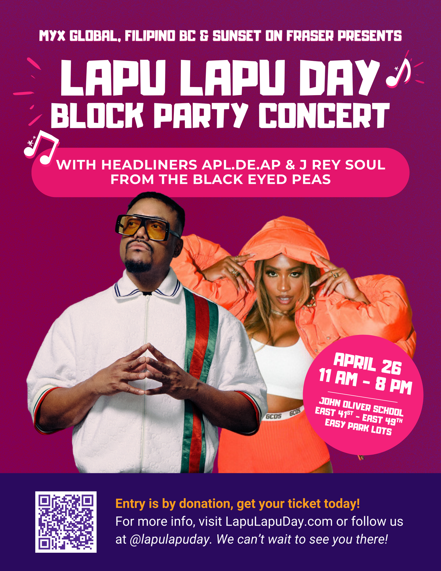 Lapu Lapu Day MYX Concert Ticket