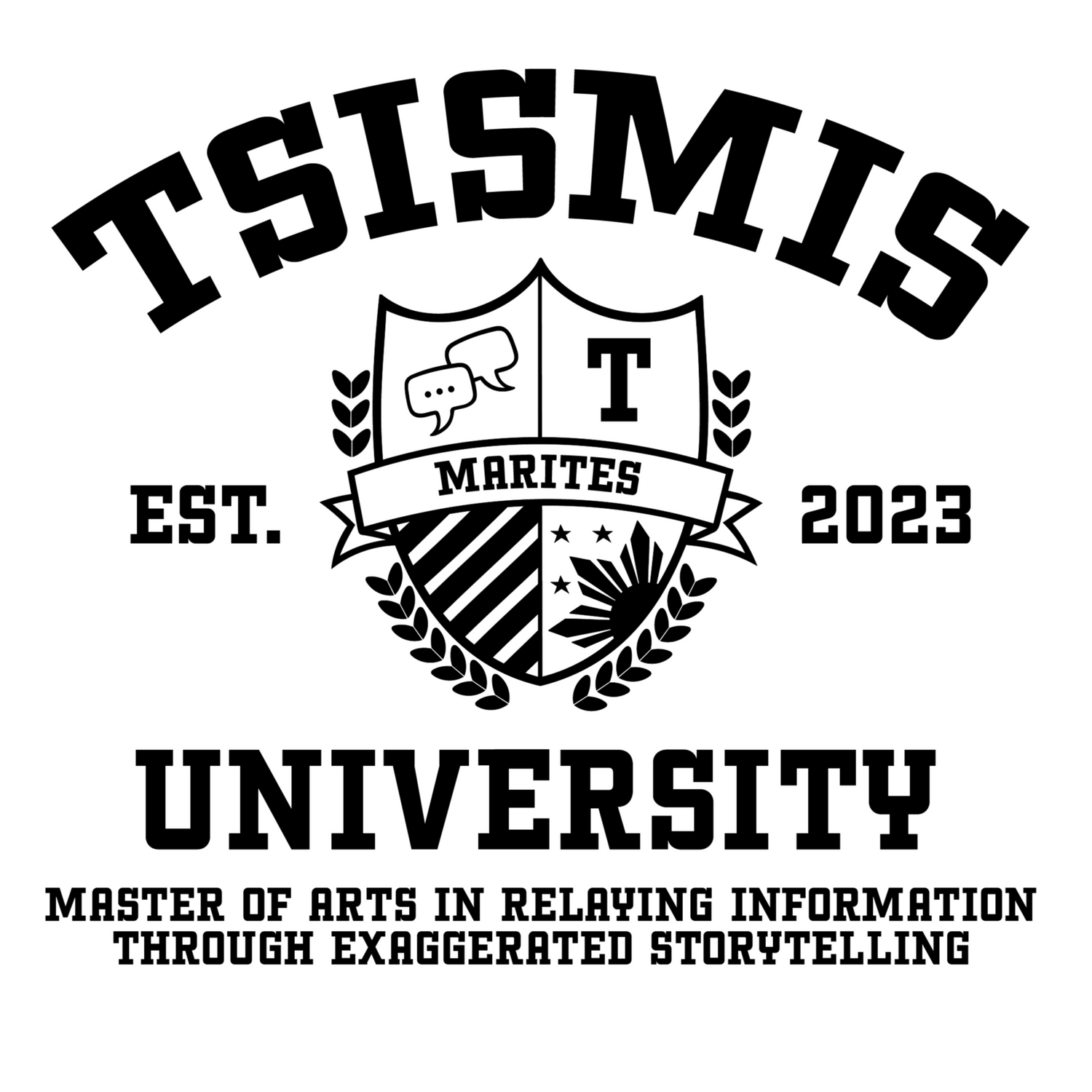 Filipino BC Tsismis University Crewneck